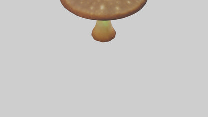 3D model Glowing Mushroom model VR / AR / low-poly
