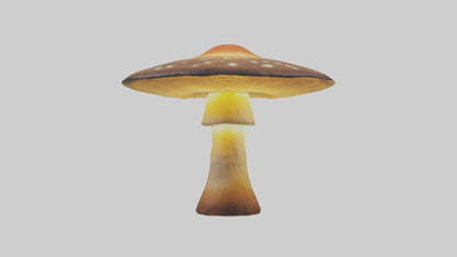 3D model Glowing Mushroom model VR / AR / low-poly