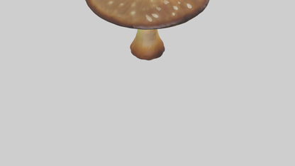 3D model Glowing Mushroom model VR / AR / low-poly