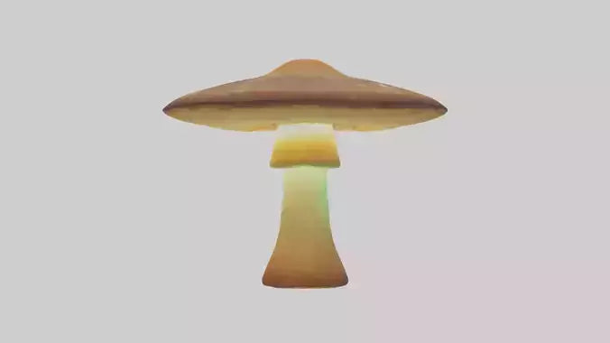3D model Glowing Mushroom model VR / AR / low-poly