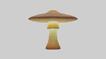 3D model Glowing Mushroom model VR / AR / low-poly