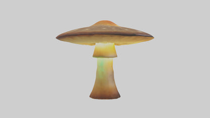 3D model Glowing Mushroom model VR / AR / low-poly