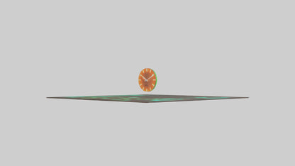 GlowintheDark Wall Clock model VR / AR / low-poly