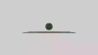 GlowintheDark Wall Clock model VR / AR / low-poly