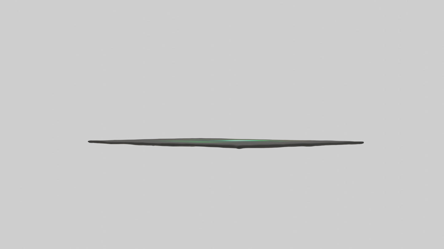 Glowworm lighting cave model VR / AR / low-poly