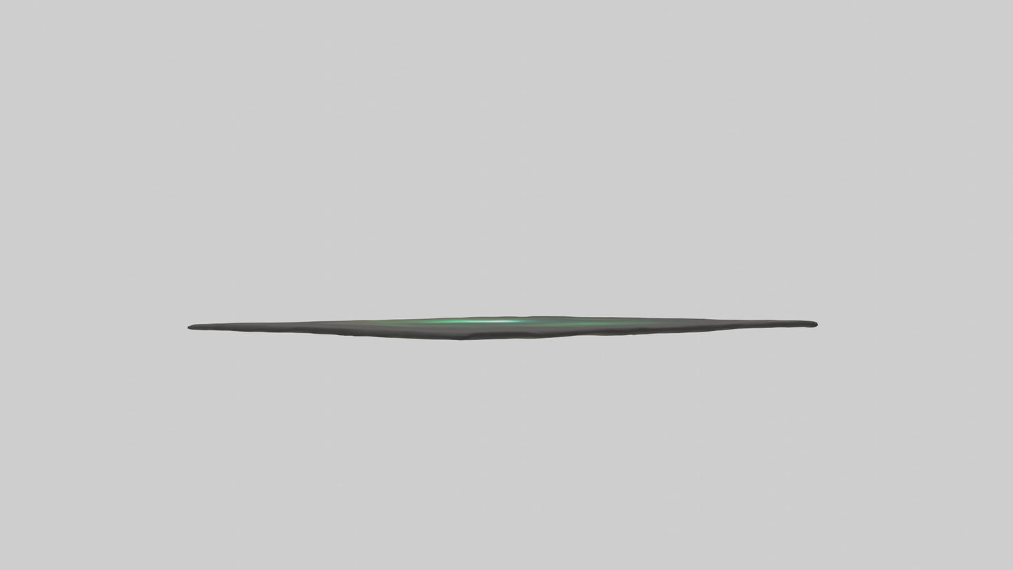 Glowworm lighting cave model VR / AR / low-poly