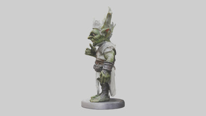 3D model Goblin King statue model VR / AR / low-poly
