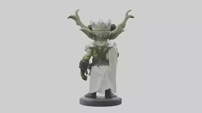 3D model Goblin King statue model VR / AR / low-poly