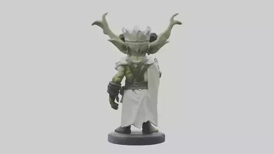3D model Goblin King statue model VR / AR / low-poly