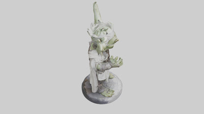 3D model Goblin King statue model VR / AR / low-poly