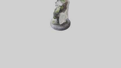 3D model Goblin King statue model VR / AR / low-poly