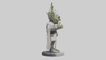 3D model Goblin King statue model VR / AR / low-poly