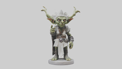 3D model Goblin King statue model VR / AR / low-poly