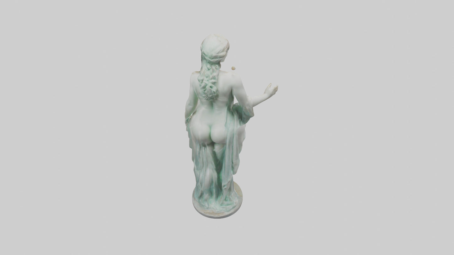 Goddess Venus statue model VR / AR / low-poly