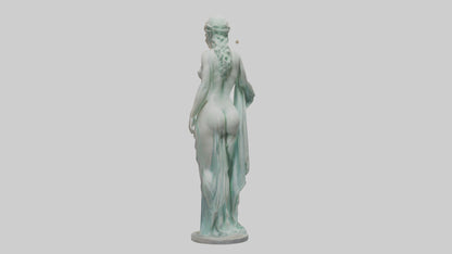 Goddess Venus statue model VR / AR / low-poly