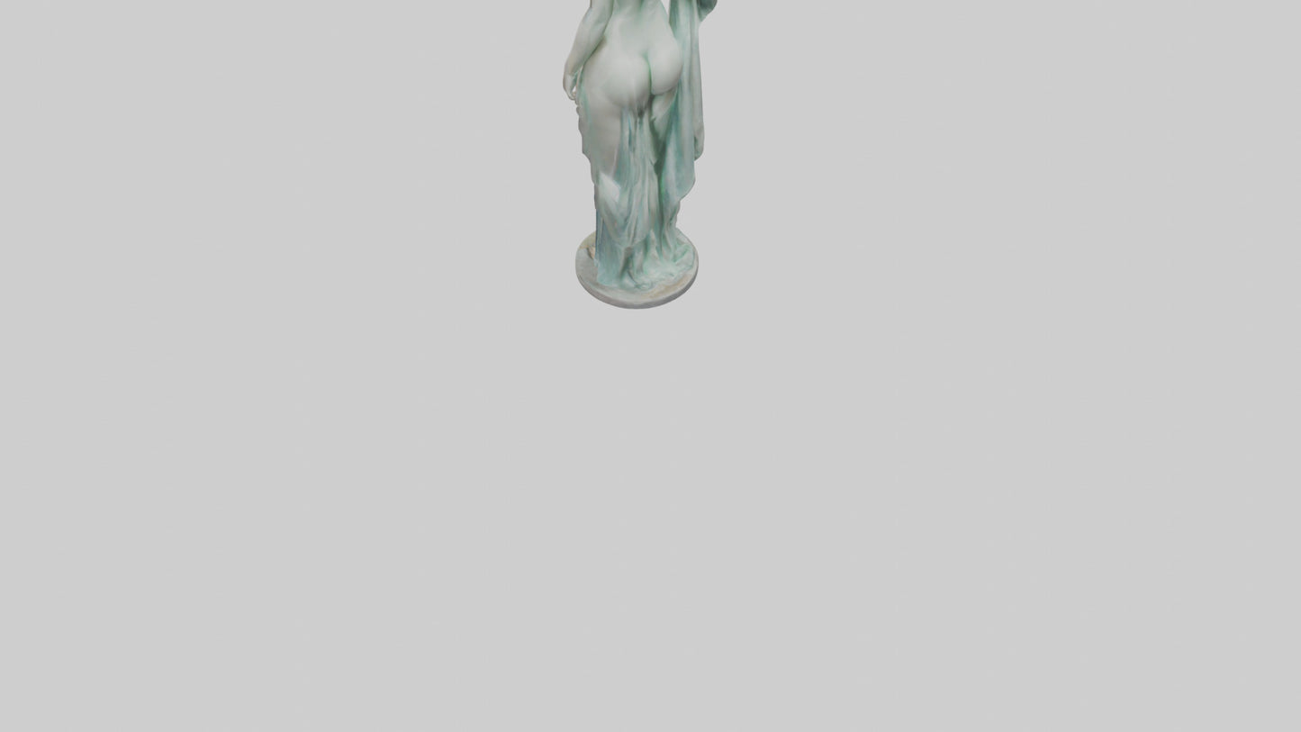 Goddess Venus statue model VR / AR / low-poly