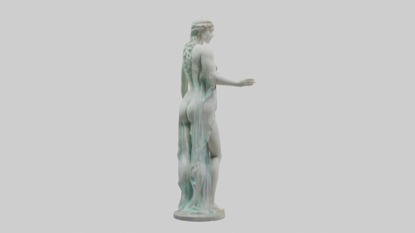 Goddess Venus statue model VR / AR / low-poly