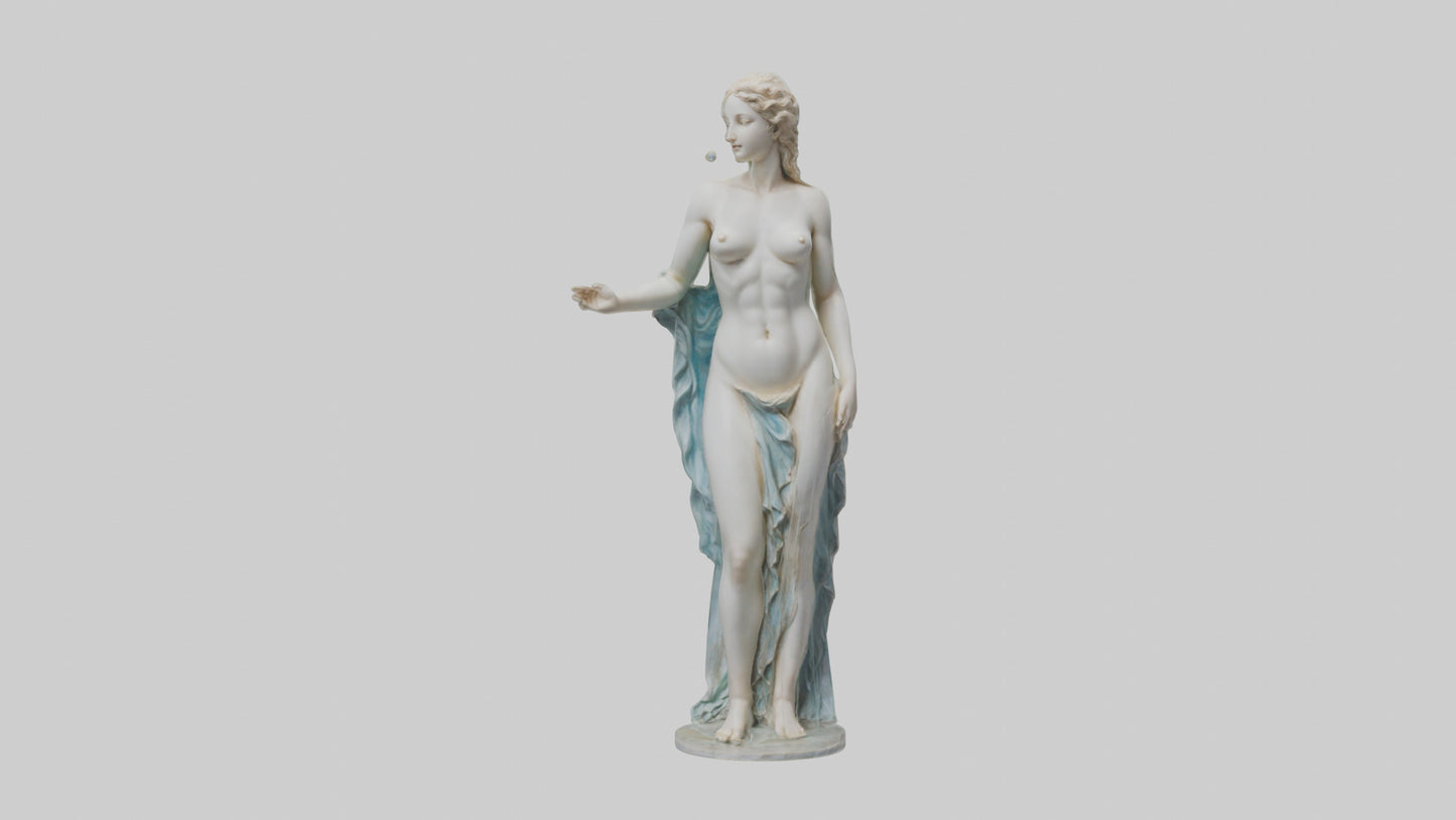 Goddess Venus statue model VR / AR / low-poly