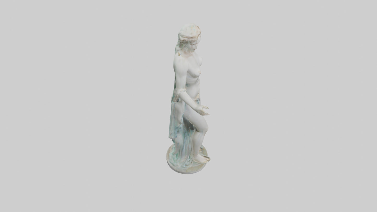 Goddess Venus statue model VR / AR / low-poly