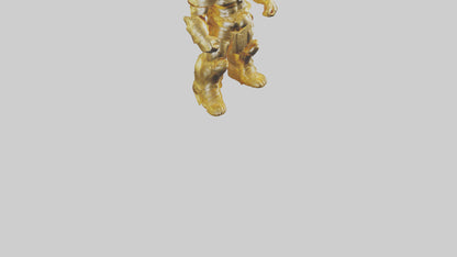 Gold Giant model VR / AR / low-poly