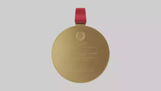 3D model Gold Medal for Excellence model VR / AR / low-poly