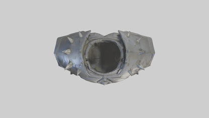3D model Golem Chestplate model VR / AR / low-poly