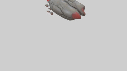 3D model Golems Heart model VR / AR / low-poly