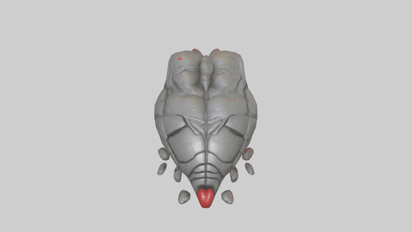 3D model Golems Heart model VR / AR / low-poly
