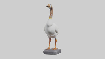 Goose statue model VR / AR / low-poly