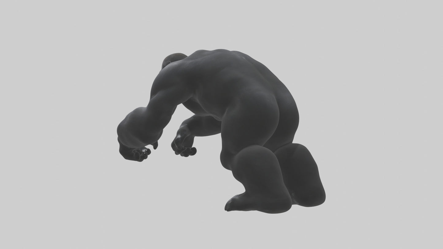 3D model Gorilla Arms VR / AR / low-poly