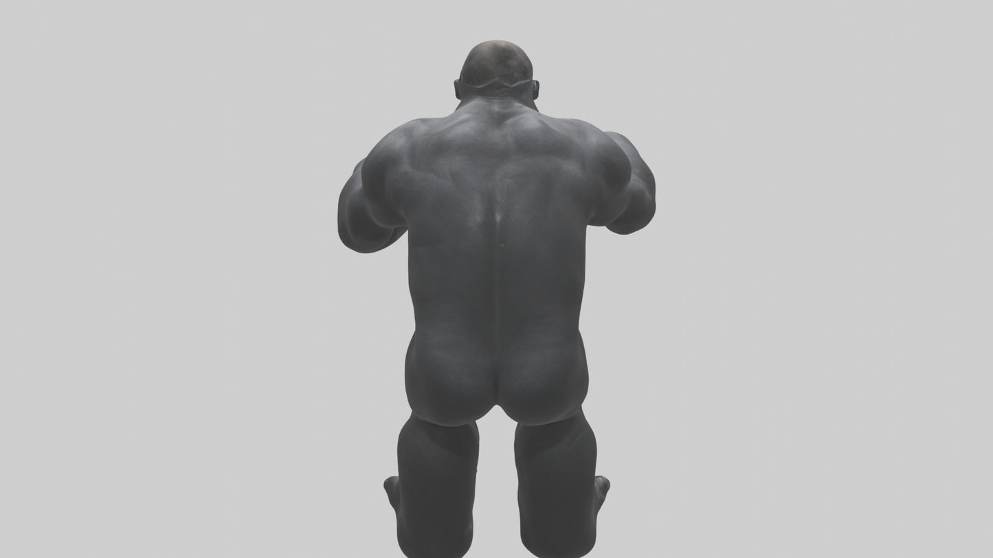 3D model Gorilla Arms VR / AR / low-poly