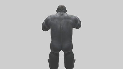 3D model Gorilla Arms VR / AR / low-poly