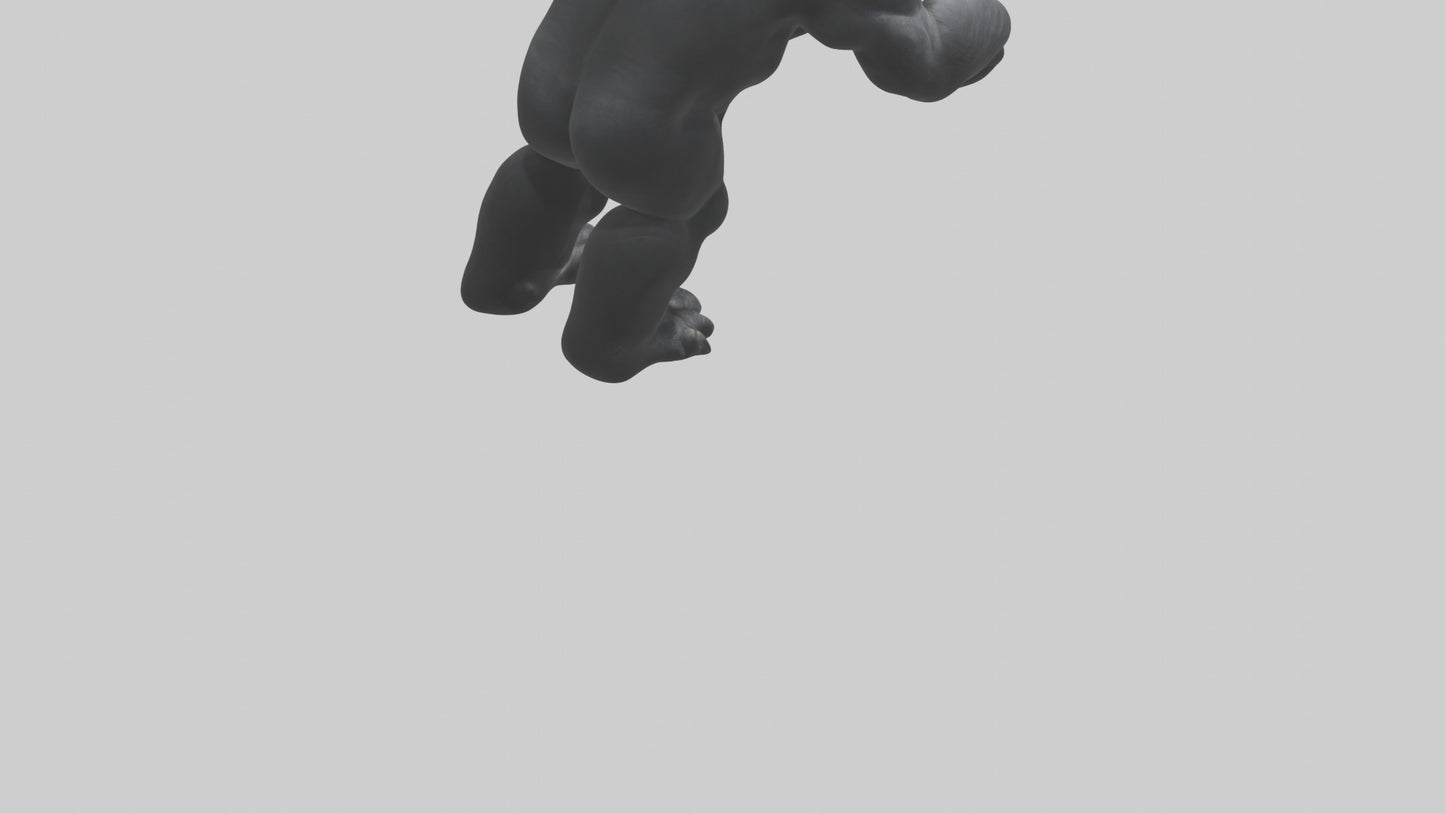 3D model Gorilla Arms VR / AR / low-poly