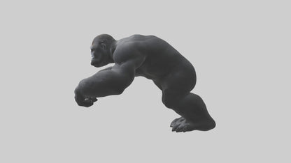 3D model Gorilla Arms VR / AR / low-poly