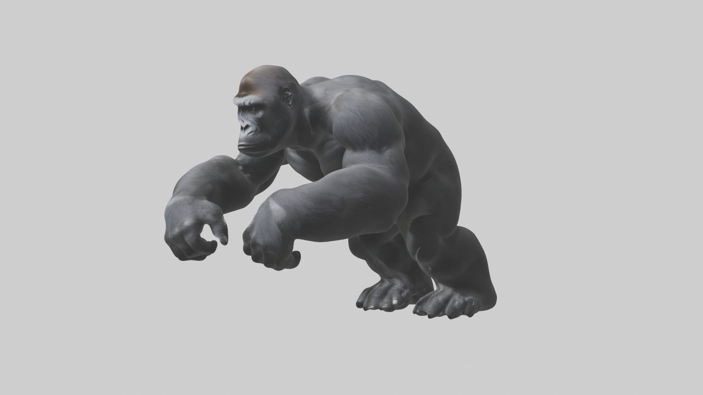 3D model Gorilla Arms VR / AR / low-poly