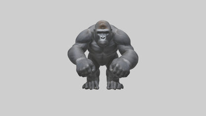 3D model Gorilla Arms VR / AR / low-poly