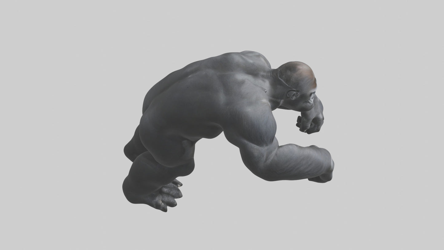 3D model Gorilla Arms VR / AR / low-poly