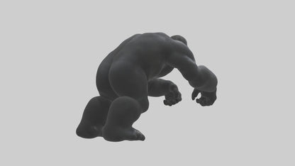 3D model Gorilla Arms VR / AR / low-poly