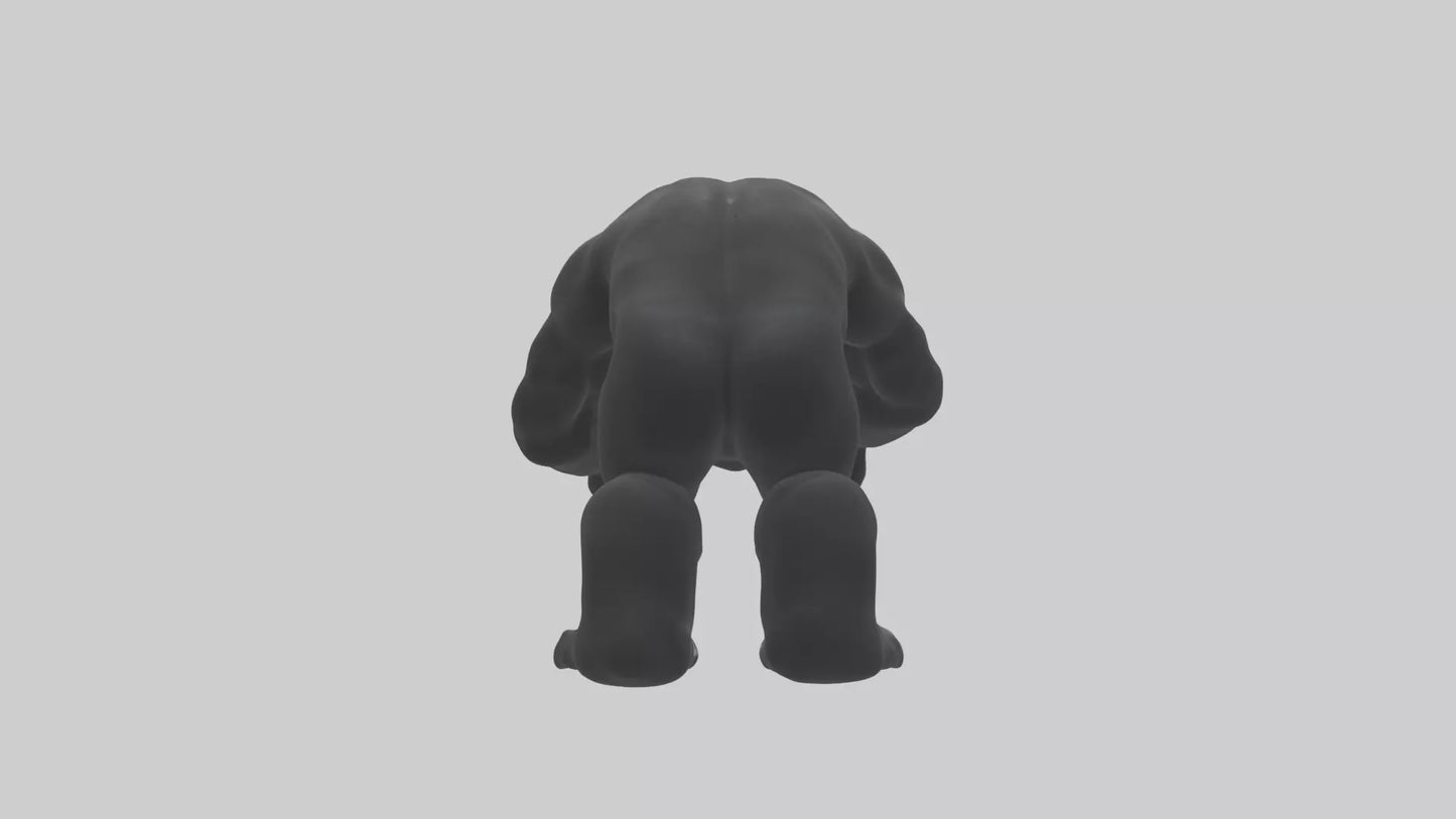 3D model Gorilla Arms VR / AR / low-poly