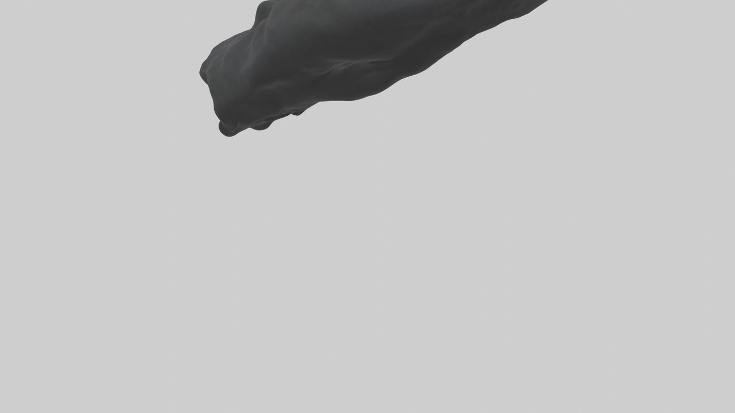 3D model Gorilla Arms Model VR / AR / low-poly