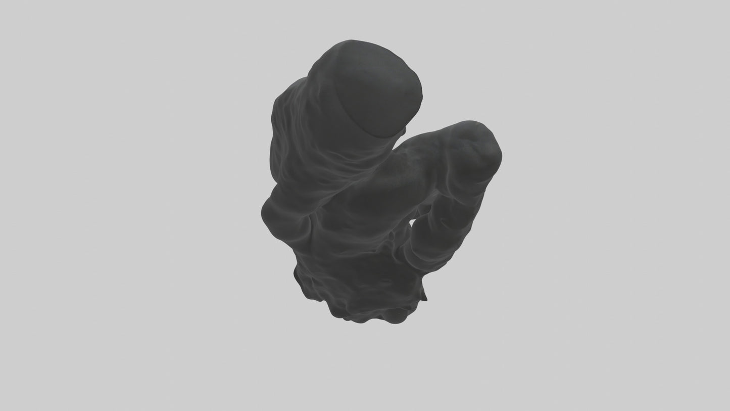 3D model Gorilla Arms Model VR / AR / low-poly