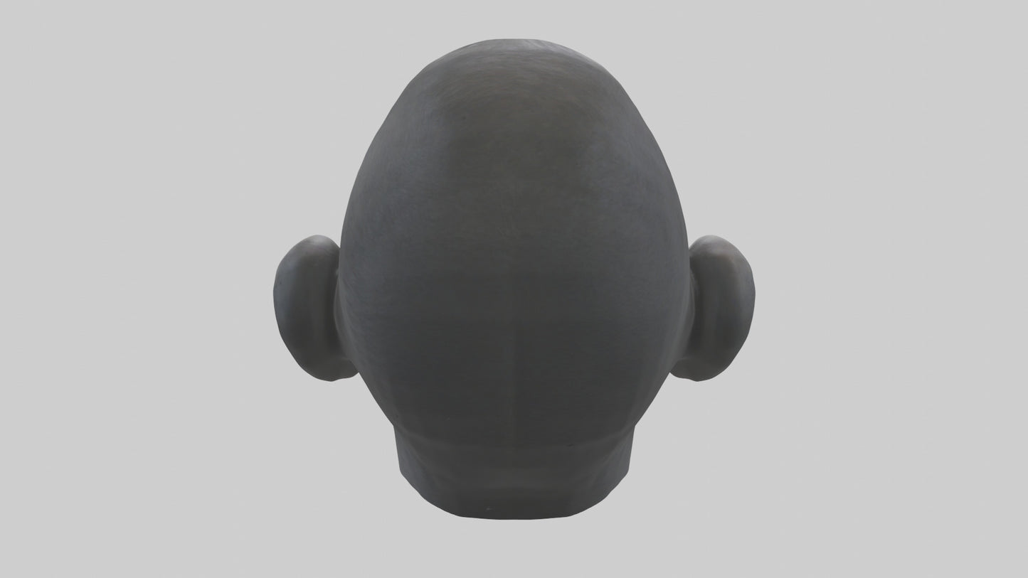 3D model Gorilla Ears Model VR / AR / low-poly