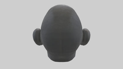 3D model Gorilla Ears Model VR / AR / low-poly