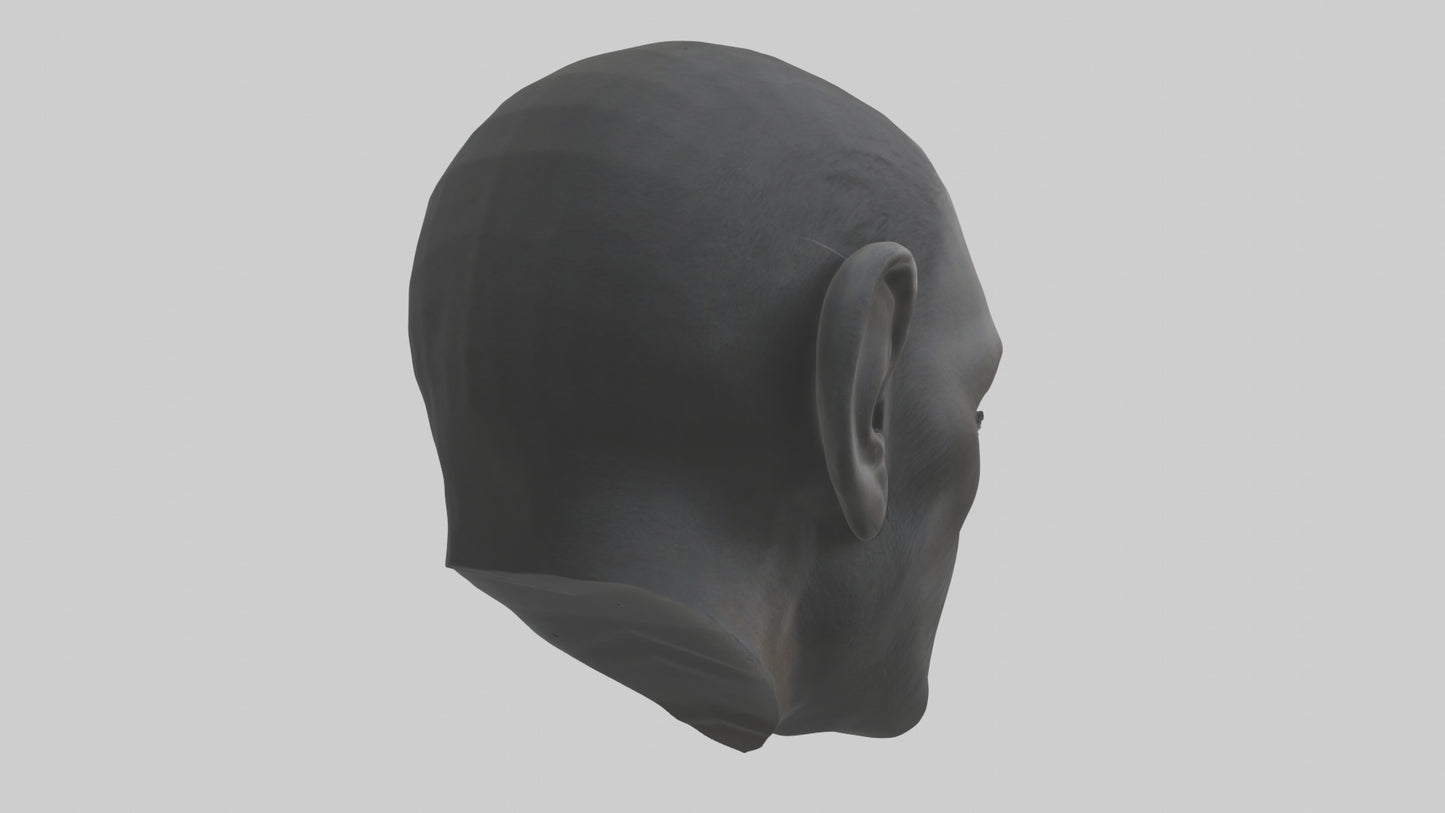3D model Gorilla Ears Model VR / AR / low-poly