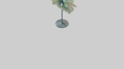3D model Gossamer Leaves sculpture model VR / AR / low-poly