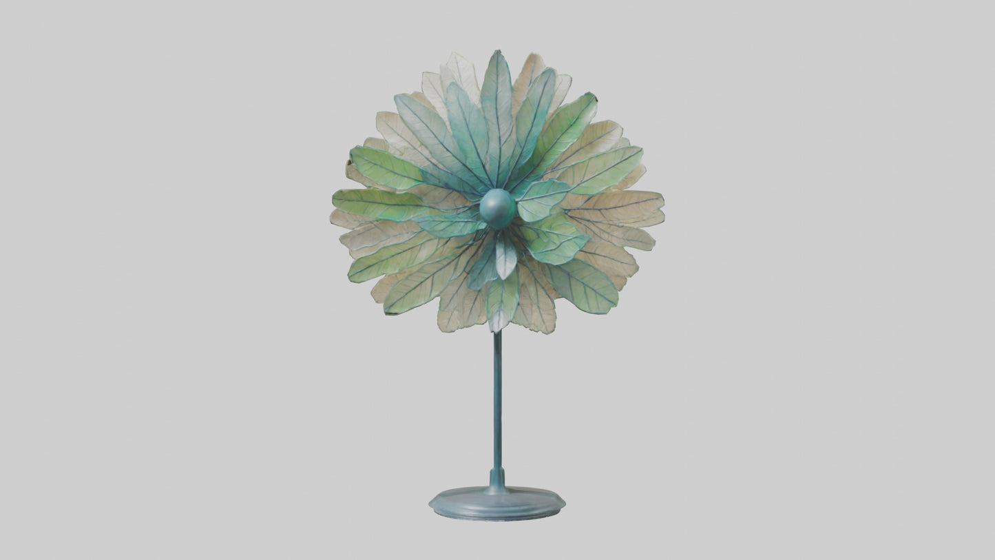 3D model Gossamer Leaves sculpture model VR / AR / low-poly