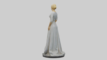 3D model Grace Kelly statue model VR / AR / low-poly