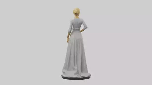 3D model Grace Kelly statue model VR / AR / low-poly