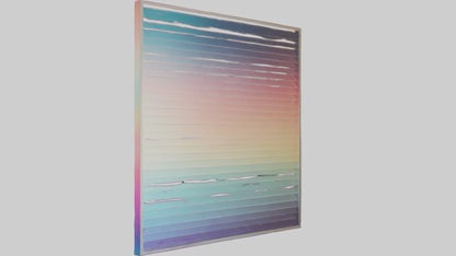 3D model Gradient Wall Art VR / AR / low-poly