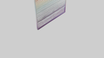 3D model Gradient Wall Art VR / AR / low-poly